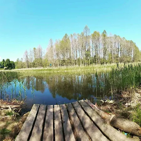 Losiowka Domek Nad Sapina Pozezdrze Exterior photo